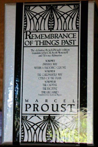 Remembrance of Things Past Volumes 1-3 Box Set