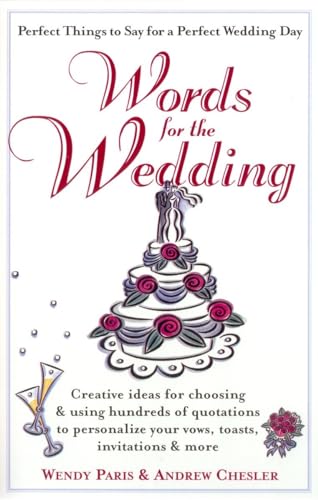 Words for the wedding